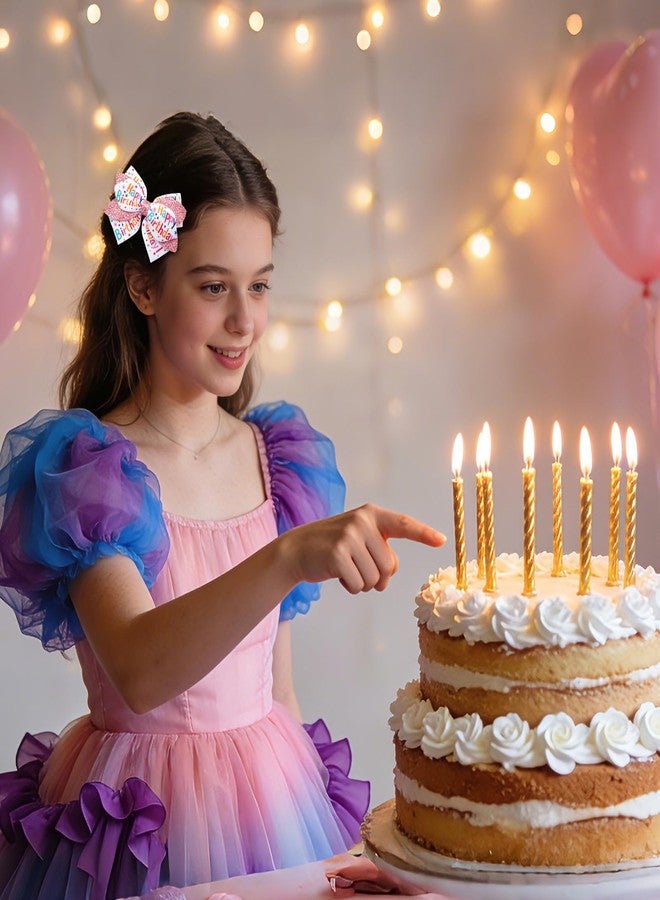 Ymapinc مشبكان للشعر على شكل فيونكة عيد ميلاد سعيد من Ymapinc، قطعتان، فيونكات كبيرة مزينة بالترتر للبنات، دبوس شعر كبير لتزيين فستان حفلة عيد الميلاد - Image 5